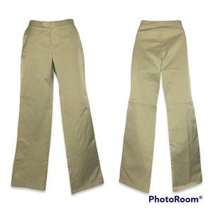 EXPRESS JEANS Stretch Khaki Chinos Pants Slacks Bootcut Midrise Size 3/4 NWT